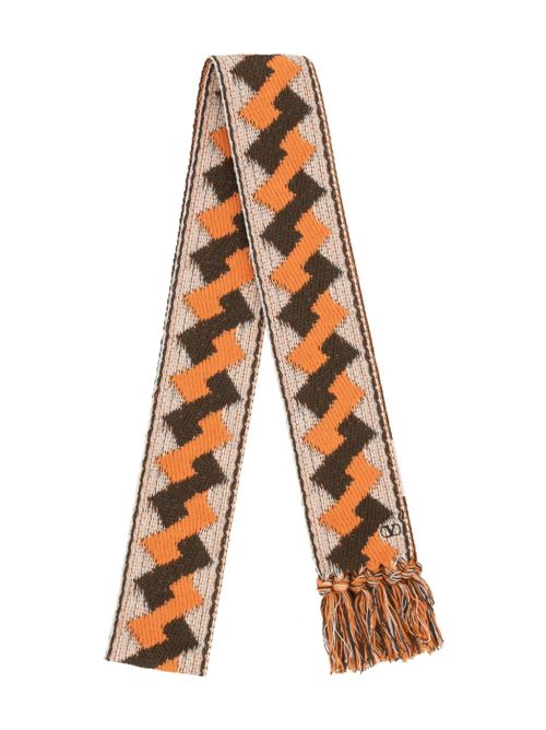 Scarf with jacquard pattern VALENTINO GARAVANI | 6Y2EN00BAETRD9